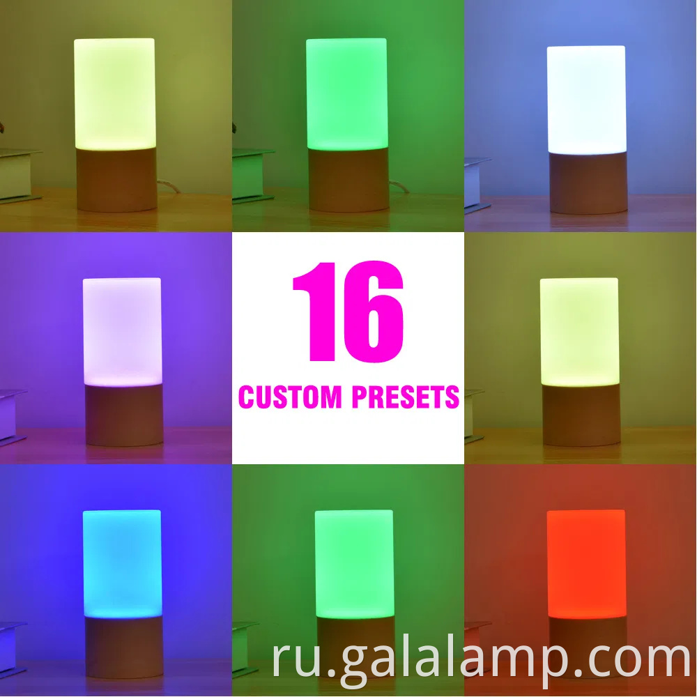 Инновационный твердый дерево светодиодный ночной свет для домашнего декора